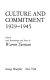 Culture and commitment, 1929-1945 /
