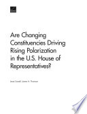 Are changing constituencies driving rising polarization in the U.S. House of Representatives? /
