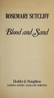 Blood and sand /