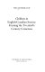 Children in English-Canadian society : framing the twentieth-century consensus /