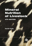 Mineral nutrition of livestock /