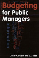 Budgeting for public managers /