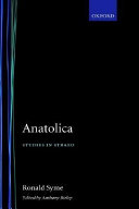 Anatolica : studies in Strabo /