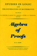 Algebra of proofs /