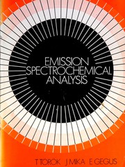 Emission spectrochemical analysis /