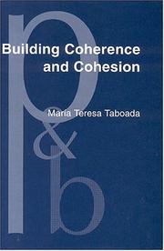 Building coherence and cohesion : task-oriented dialogue in English and Spanish /