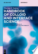 Handbook of colloid and interface science.