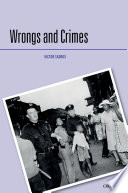 Wrongs and crimes /