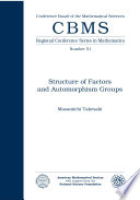 Structure of factors and automorphism groups /