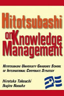 Hitotsubashi on knowledge management /