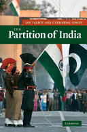 The partition of India /