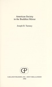American society in the Buddhist mirror /