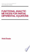Functional analytic methods for partial differential equations /
