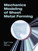 Mechanics modeling of sheet metal forming /