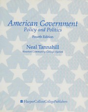 American government : policy and politics /