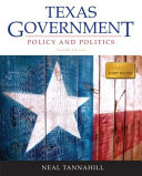 Texas government : policy and politics /