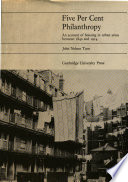 Five per cent philanthropy ; an account of housing in urban areas between 1840 and 1914.