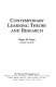 Contemporary learning theory and research /