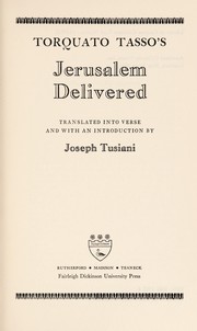 Jerusalem delivered /