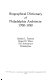 Biographical dictionary of Philadelphia architects, 1700-1930 /