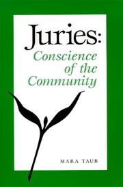 Juries : conscience of the community /