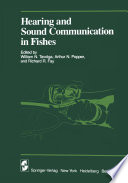 Hearing and Sound Communication in Fishes /