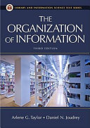 The organization of information /