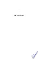 Into the open : reflections on genius and modernity /