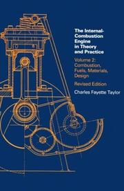 The internal-combustion engine in theory and practice /