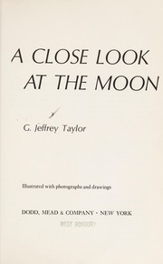 A close look at the moon /