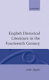 English historical literature in the fourteenth century /