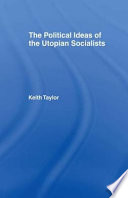The political ideas of the utopian socialists /