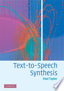 Text-to-speech synthesis /