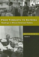 From Timbuktu to Katrina : readings in African-American history /