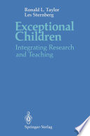Exceptional Children : Integrating Research and Teaching /