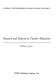 Research and reform in teacher education /