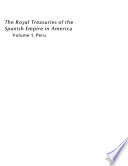 The royal treasuries of the Spanish Empire in America /