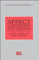 Affect, cognition, and change : re-modelling depressive thought /