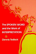 The spoken word and the work of interpretation /