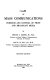 Law of mass communications : freedom and control of print and broadcast media /