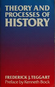 Theory and processes of history /