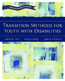 Transition methods for youth with disabilities /