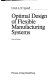 Optimal design of flexible manufacturing systems /