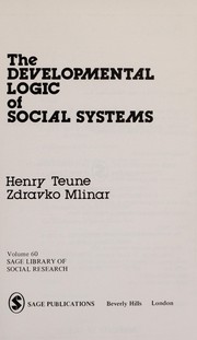 The developmental logic of social systems /