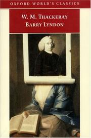 The memoirs of Barry Lyndon, Esq. /