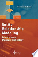 Entity-relationship modeling : foundations of database technology /
