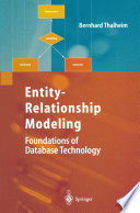 Entity-Relationship Modeling : Foundations of Database Technology /