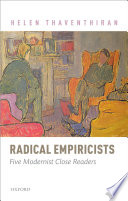 Radical empiricists : five modernist close readers /