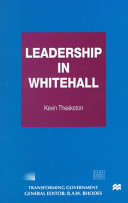 Leadership in Whitehall /