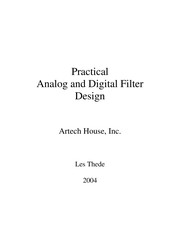 Practical analog and digital filter design /